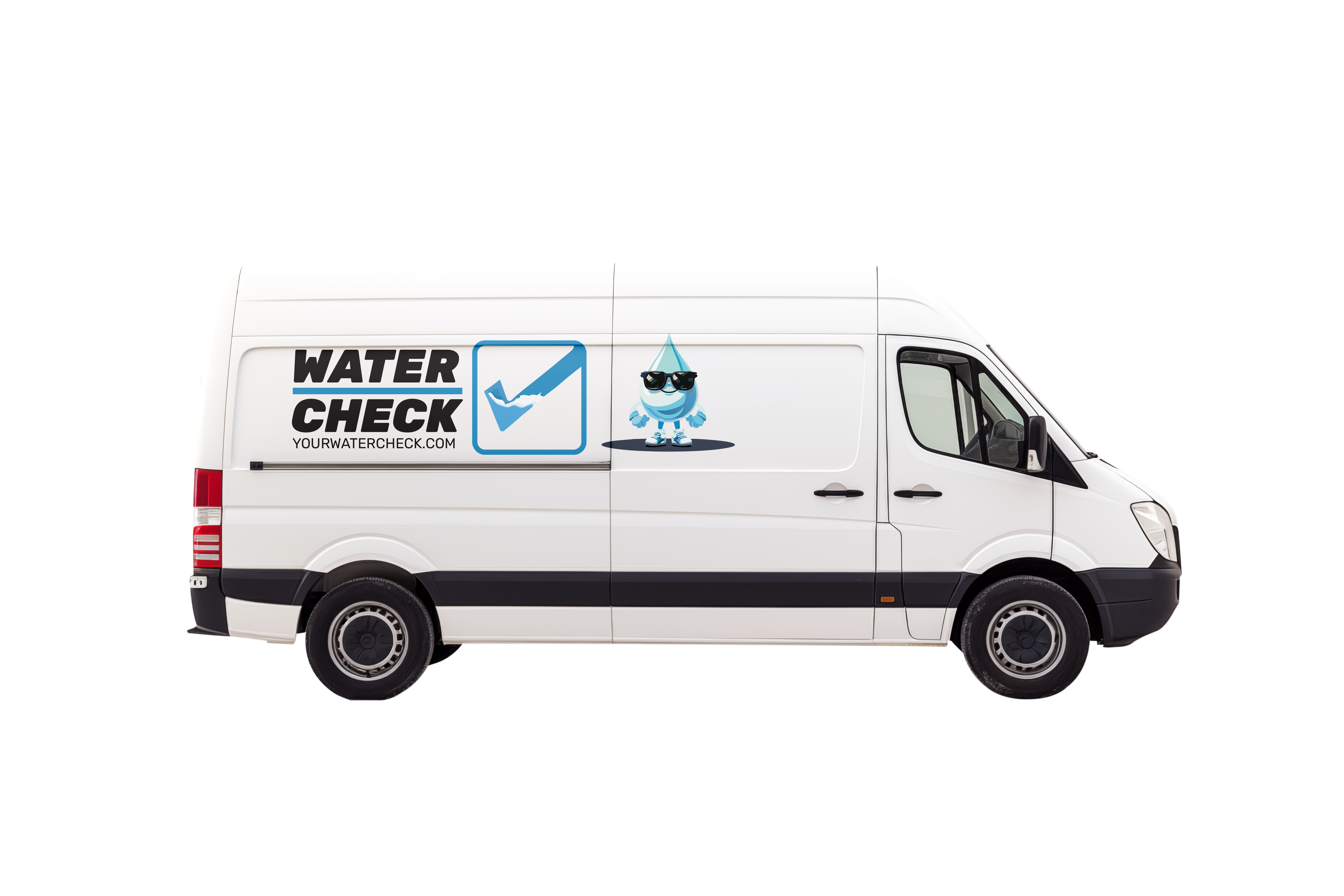 WaterCheck hydro driving a car
